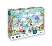 Sentosphère Calypto Animal Acrobats 36 piece Jigsaw Puzzle