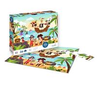 Sentosphère Calypto Jigsaw Puzzle - Pirates 36 pieces