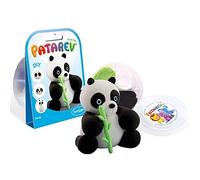 Sentosphère Panda Modeling Clay Kit - Modelage - Small - Unisex - Indoor - 1 Player - Manual - No Batteries - 66g - 9.5cm x 12.5cm x 4cm