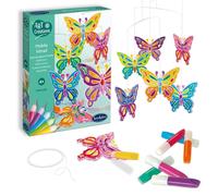 Sentosphere Stained Glass Butterfly Mobile