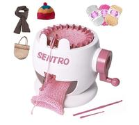 SENTRO Knitting Machine, 22 Needle Knitting Machine, Circular Knitting Machine, Smart Circular Crochet Machine, hat loom machine, knitting machines for adults, Sock Loom, Socks,Hat,Scarf,glove