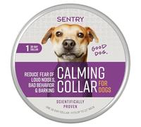 SENTRY PET Care Sentry Calming Collar for Dogs, Anxiety Reducing Pheromone Collar, Releases Pheromones for 30 Days, Helps Calm During Loud Noises and Separation, 1 Count
