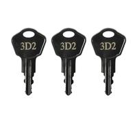 Sentry Safe Replacement Keys Model 1100-Codes 3A2 for Sentry Safe Key (Key 3D2)(3 Pcs)