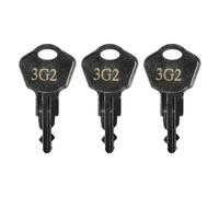Sentry Safe Replacement Keys Model 1100-Codes 3A2 for Sentry Safe Key (Key 3G2)(3 Pcs)