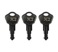 Sentry Safe Replacement Keys Model 1100-Codes 3C2 for Sentry Safe Key (Key 3C2)(3 Pcs)
