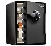 SentrySafe SFW205CWB Fireproof Waterproof Safe with Dial Combination, 58 Litres, Black