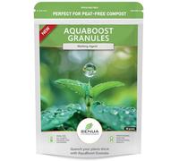 Senua AquaBoost Water Retaining Granules - Advanced Root Hydration & Soil Moisture Booster for Indoor and Outdoor Plants | Prevents Dry Soil & Hydrophobic Patches | Stronger, Healthier Growth (50g)