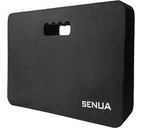 Senua Thick Kneeling Pads, Knee Pad Cushion for Gardening, Yard Work, Yoga, Exercise, Bath Tub Floor Kneeler with Baby, Comfortable Garden Foam Mats to Kneel On, 17.5 x 11 x 1.5 (Black)