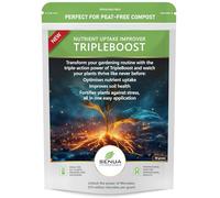 Senua TripleBoost Plant Nutrient Uptake Improver - Professional Microbial Soil Enhancer with 375 Million Beneficial Microbes per Gram | Strengthens Roots & Supports Healthier Growth (50g)