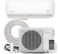Senville LETO Series Wall Split Air Conditioner Heat Pump, Wall Mounted, 9000 BTU, 2.5 kW, Inverter, White