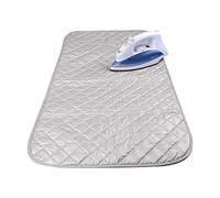 Senvitate Ironing Mat for Table Top, Magnetic Ironing Mat Blanket Laundry Pad, Portable Ironing Board Cover, Foldable Heat Resistant Ironing Pad Cover for Washer Dryer 33X19 Inch