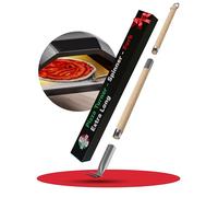 Senwosa Pizza Turner Fork and Bubble Popper - Extra Long - Pizza Turning Peel Alternative