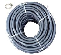 SENYAKI Washing Machine Hose 1PC I.D 16/20/32mm Length 1-10m Corrugated Drain Hose Drainage Pipe Outlet Pipe Double Cylinder Washing Machine Water Inlet Hose(Grey,INNER DIAMETER 32MM_LENGTH 10M)