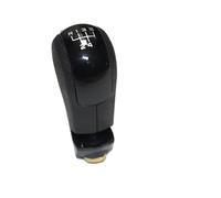 Senyoi 12MM 5/6 for Speed Car Gear Shift Knob Gearstick Gaiter for A5 A6 20042012(Black,5 speed)