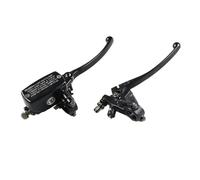 Senyoi Motorcycle 7/8" 22MM Handlebar for Master Cylinder Hydraulic Brake Control with Clutch Lever Motorcycle Brake Lever(Black)