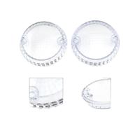 Senyoi motorcycle lights 1Pair Motorcycle Turn For Signal Lens Cover For Vulcan 1500 Mean Streak 1600 750 800 900 SmokeClearAmber(Transparent)