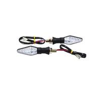 Senyoi motorcycle lights 2pcs Universal Motorcycle Turn for Signal Light Double-sided Lighting 12V for Super Bright Bulbs Motorbike