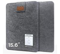 Senyoson 15.6 Inches Portable Monitor Sleeve Case for Sceptre Kado MNN KYY InnoView Yxk ForHelp AYY VisionOwl Yodoit Uperfect ViewSonic, Durable Lightweight Felt Storage Bag, Laptop Screen Extender