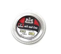 SENYUBBY 5LB-200LB 7 Strands Fishing Line Wire Leader Nylon Coated Stainless Steel Leader Wire with Crimps Sleeves (1pcs-5LB Line)