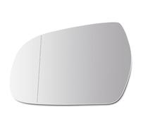 SENZEAL Wing Mirror Glass Heated Left Side for Audi A3 8P 2010-2013 A4 B8 2009-2015 A5 8T 2009-2017 Passenger Side 8K0857535F (Left)