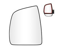 SENZEAL Wing Mirror Upper Glass Heated Passenger Side for Vauxhall Combo D 2012-2018 (Left)
