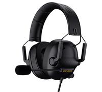 Senzer SG500 Gaming Headset with Noise Cancelling Microphone- Memory Foam Ear Pads-Portable Foldable Headphones for PC, PS4, PS5, Xbox One, Switch