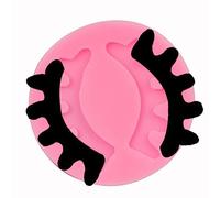 Senzooe 3D Unicorn Horn Eyelash Ear Chocolate Cake Sugar Silicone Mould (Eyebrow)