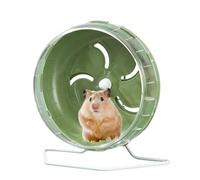 SENZZ Silent Hamster Wheel, Small Hamster Wheel | Dwarf Hamster Toys with Running Wheel - Exercise Wheels for Hamsters, Toys for Small Animals, Silent Spinner