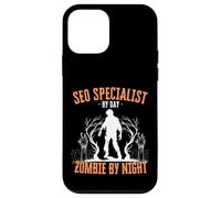 SEO Specialist by Day Zombie by Night Funny Halloween Creepy Case for iPhone 12 mini