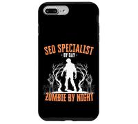 SEO Specialist by Day Zombie by Night Funny Halloween Creepy Case for iPhone 7 Plus/8 Plus