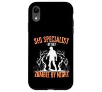 SEO Specialist by Day Zombie by Night Funny Halloween Creepy Case for iPhone XR