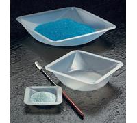 SEOH Plastic Square Weigh Boats Medium Dish 100pk