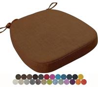seokor Chair Cushion Kitchen, Memory Foam Chair Pads, 40x38/43x40/43x42cm with Ties Non-Slip Chair Pads，Outdoor Indoor Seat Cushion for Dining Office Garden Chair(Color20,40x38x3cm)
