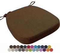 seokor Chair Cushion Kitchen, Memory Foam Chair Pads, 40x38/43x40/43x42cm with Ties Non-Slip Chair Pads，Outdoor Indoor Seat Cushion for Dining Office Garden Chair(Color18,40x38x3cm)