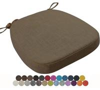 seokor Chair Cushion Kitchen, Memory Foam Chair Pads, 40x38/43x40/43x42cm with Ties Non-Slip Chair Pads,Outdoor Indoor Seat Cushion for Dining Office Garden Chair(Color13,40x38x8cm)