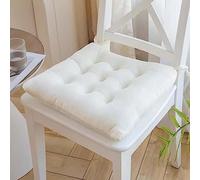 seokor Seat Pads Dining Chairs, Luxury Chair Cushions 40×40cm/45×45/50x50cm Thick Chair Pad Soft And Comfortable Breathable Seat Cushions，With Ties For Indoor Outdoor Office(A10,45x45cm/17.7x17.7in)