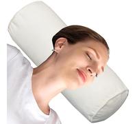 seokor Velvet Cylindrical Pillows Soft Comfort Neck Roll Pillow Removable Washable 12/16/18/20/32in Full Moon Bolster for Sleeping/Head/Neck/Back/Legs/Yoga(B7,10x55cm/4x21in)