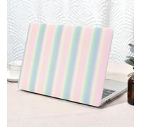 Seorsok Compatible with MacBook Pro 13 inch Case M2 2023,2022,2021-2016 A2338 M1 A2251 A2289 A2159 A1989 A1708 A1706,Cute Rainbow Striped Leather Plastic Hard Shell Case&Keyboard Cover,Colorful Woven