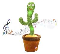 seOSTO Dancing Talking Cactus Toy Repeat What You Say Interactive Baby Toys