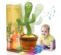 seOSTO Singing Dancing Cactus Toy Repeat What You Say Interactive Baby Toys