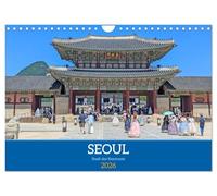Seoul - a city of contrasts UK-Version (Wall Calendar 2026 DIN A4 Landscape), CALVENDO 12 Month Wall Calendar