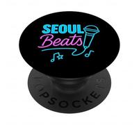 Seoul Beats K-pop K-hip hop Korean Music Fan PopSockets Adhesive PopGrip