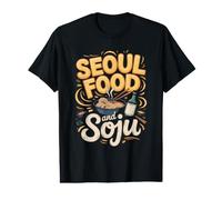 Seoul Food and Soju Korean Drinks Value Graphic T-Shirt