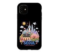 Seoul South Korea Kawaii Kids Travel Souvenir Case for iPhone 11