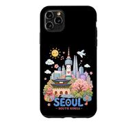 Seoul South Korea Kawaii Kids Travel Souvenir Case for iPhone 11 Pro Max