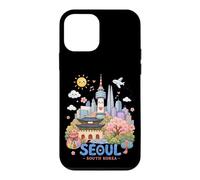 Seoul South Korea Kawaii Kids Travel Souvenir Case for iPhone 12 mini