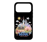 Seoul South Korea Kawaii Kids Travel Souvenir Case for iPhone 17 Pro Max