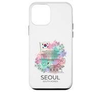 Seoul South Korea Watercolor City Landmark Case for iPhone 12 mini
