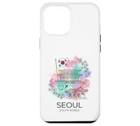 Seoul South Korea Watercolor City Landmark Case for iPhone 12 Pro Max