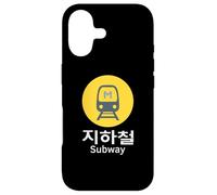 Seoul Subway Metro Train Sign Case for iPhone 17